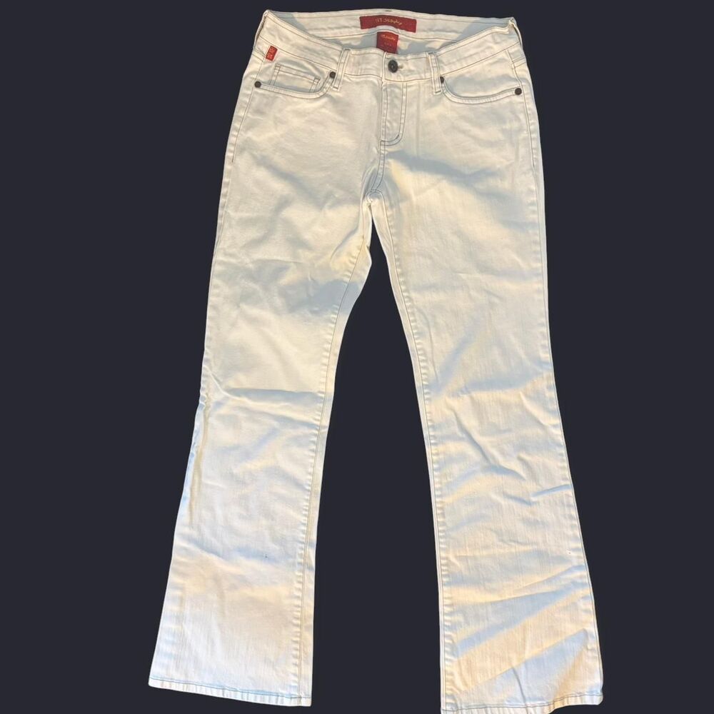IT Flare White Jeans low rise 7